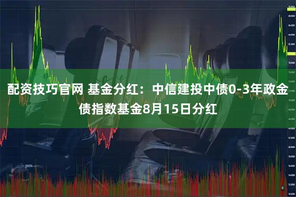 配资技巧官网 基金分红：中信建投中债0-3年政金债指数基金8月15日分红